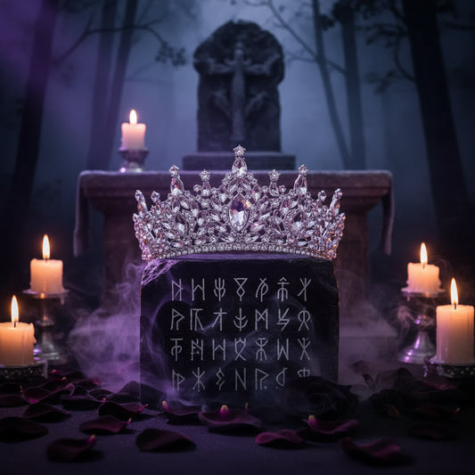 Ice Queen Crown - Sorceress Sanctuary Silver Crown