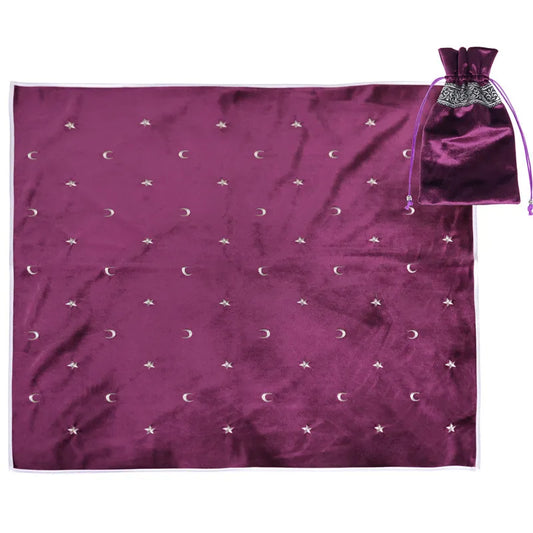 Tarot Star Moon | Embroidered Tablecloth