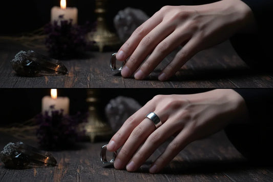 Illusion Ring - Sorceress Sanctuary Black-Silver
