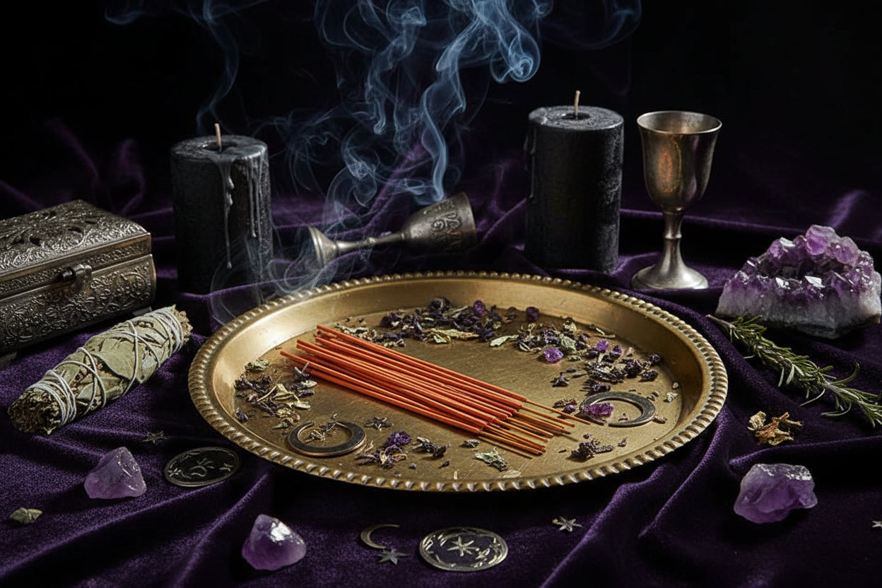 Incense Sticks - Sorceress Sanctuary Ancient Dragon-Rose-forest-Jasmine-Lover Grass