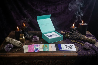Inspirational Affirmation Set - Sorceress Sanctuary Pink-Blue