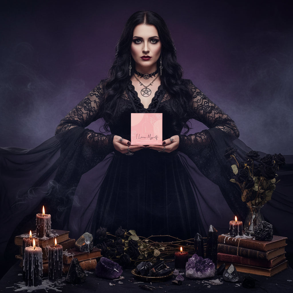 Inspirational Affirmation Set - Sorceress Sanctuary Pink-Blue