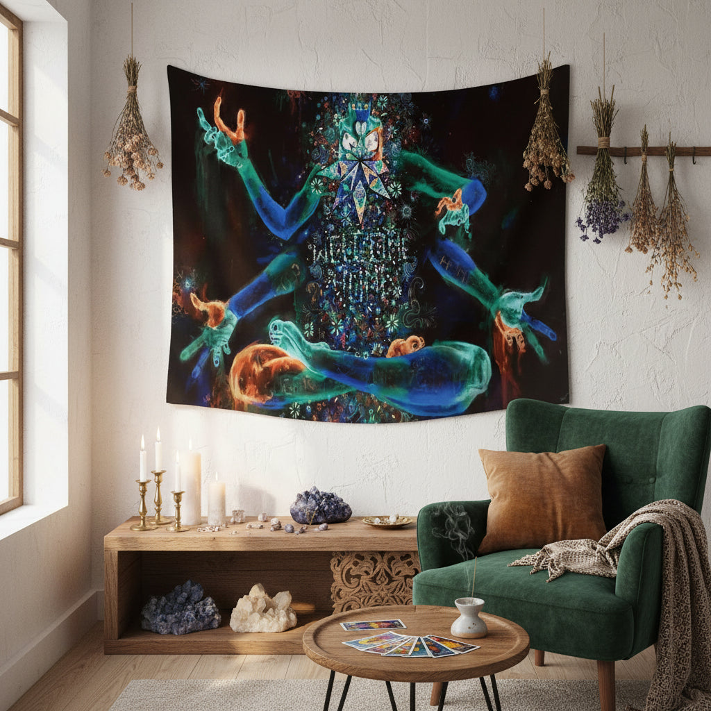 DMT Abstract Tapestry