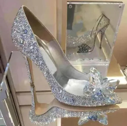 Moonlit Crystal Heels