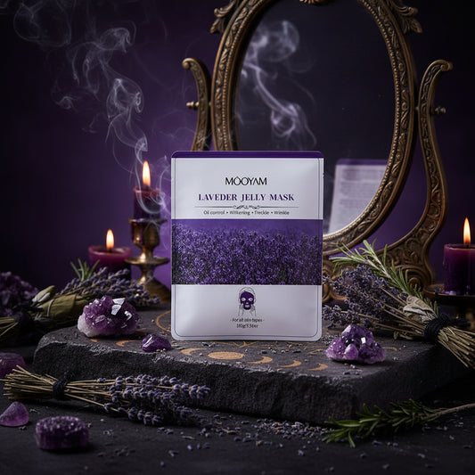 Jelly Crystal Mask - Sorceress Sanctuary Collagen Jelly-Hyaluronic acid-Bamboo Charcoal Jelly-Lemon Jelly-Tea tree jelly