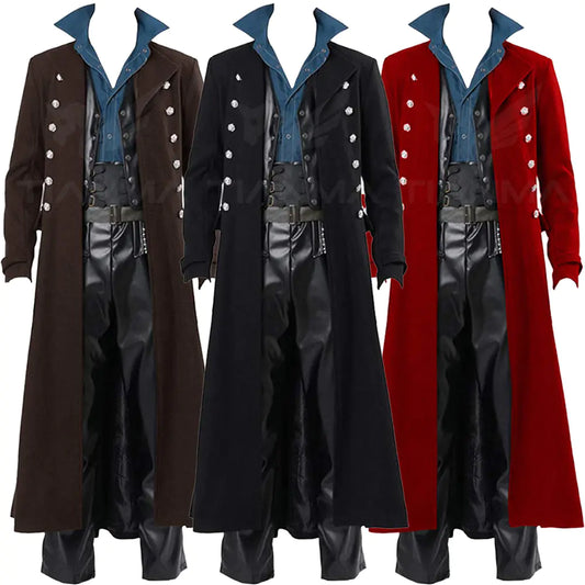 Steampunk Retro Wiccan Coat