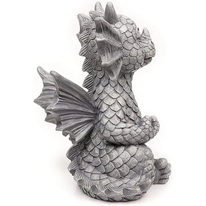 Meditation Fiery | Dragon Statue