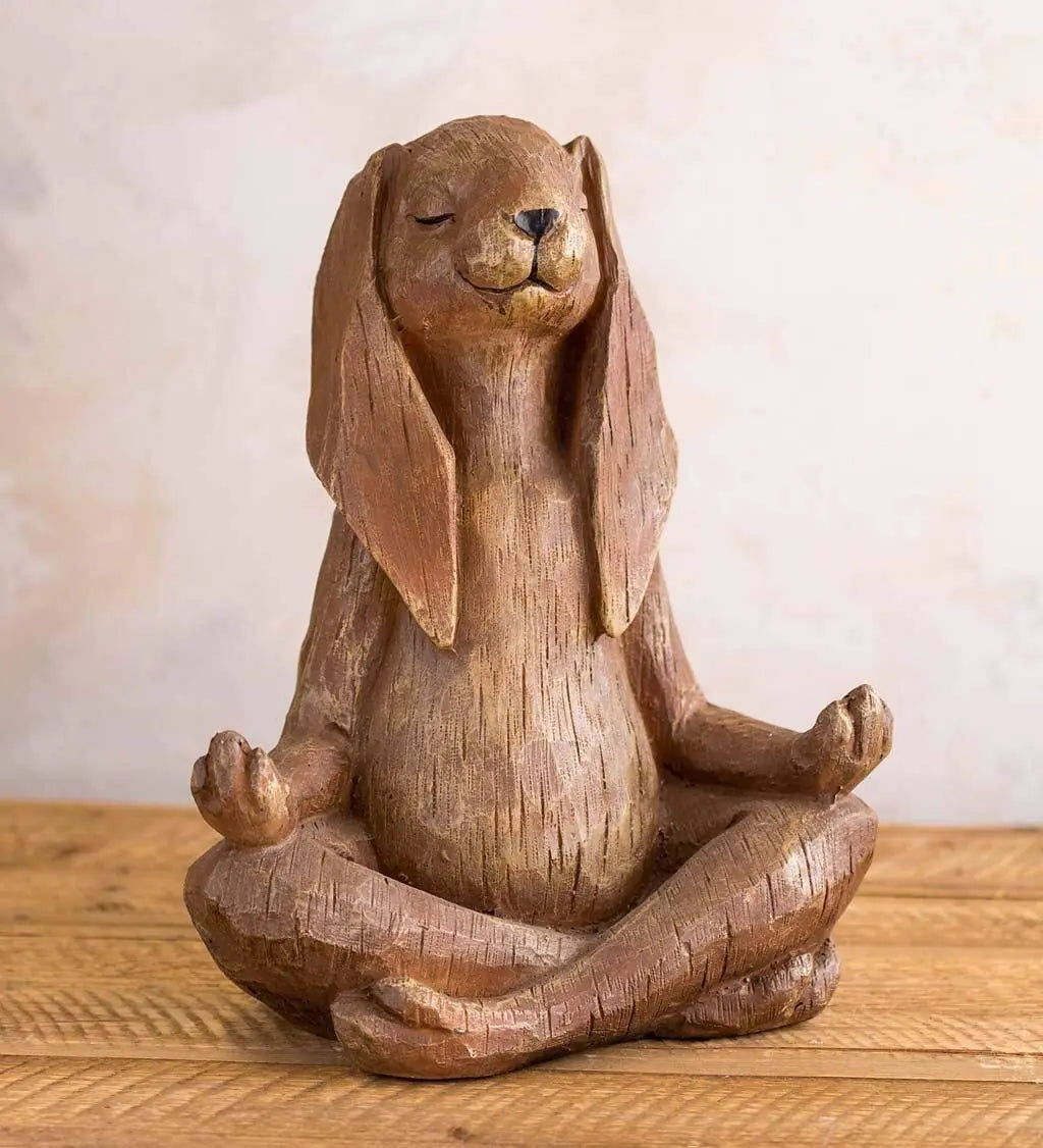 Zen Rabbit Sculpture