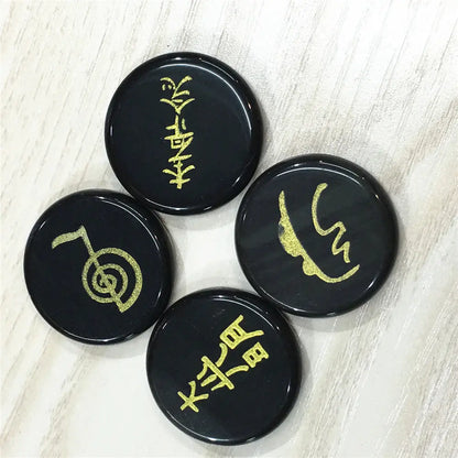Natural Crystal Stone Energy Symbols
