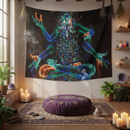 DMT Abstract Tapestry