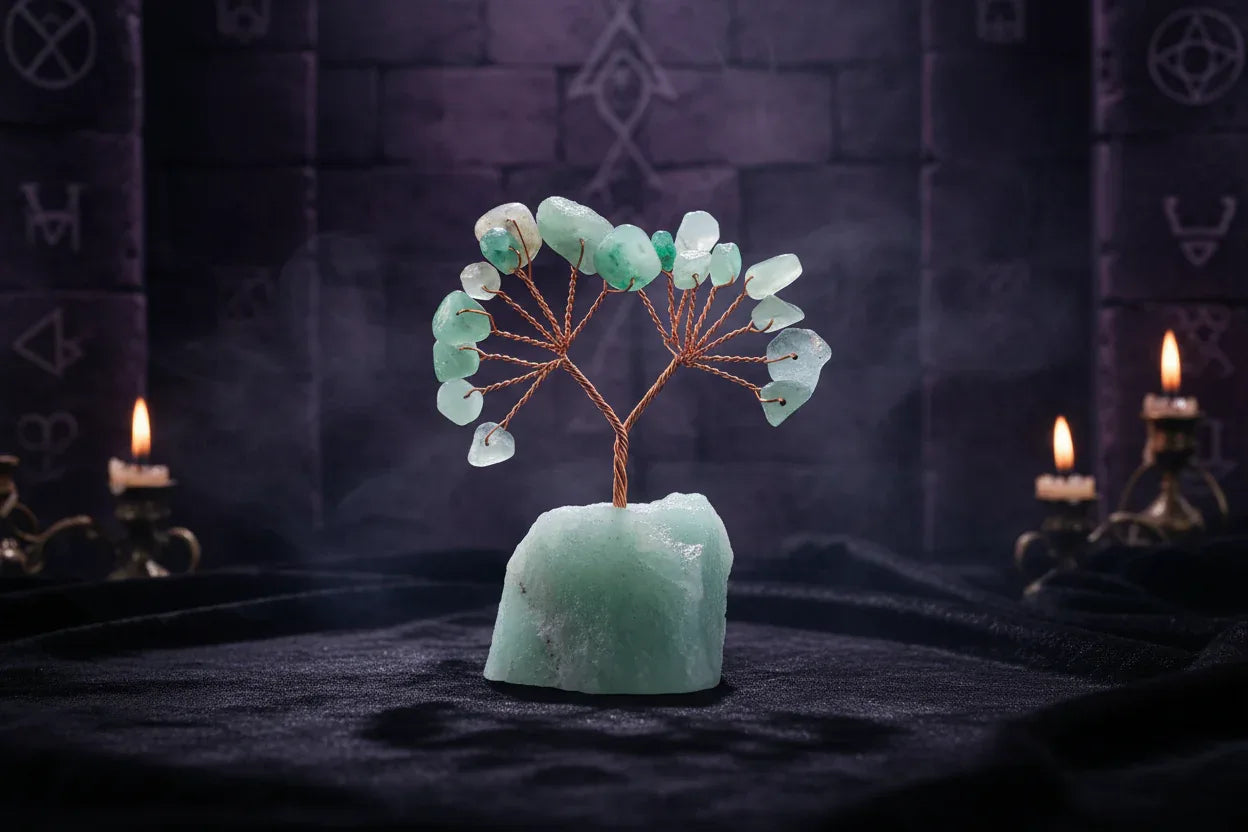 Natural Crystal Tree | Amethyst Base - Sorceress Sanctuary