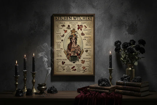 Kitchen Witchery Posters - Sorceress Sanctuary 10 *15 cm-20 * 30cm-60*90cm