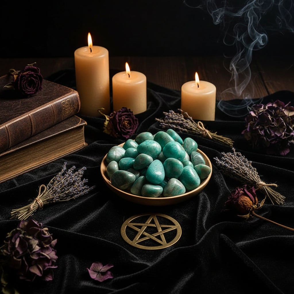 Polished Crystal Stones for Decoration and Aromatherapy Sorceress Sanctuary