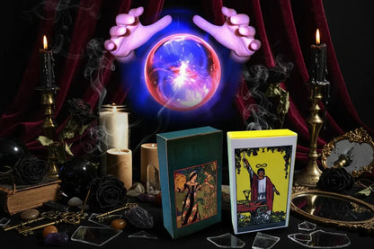 Knight Rider Tarot - Sorceress Sanctuary Yellow
