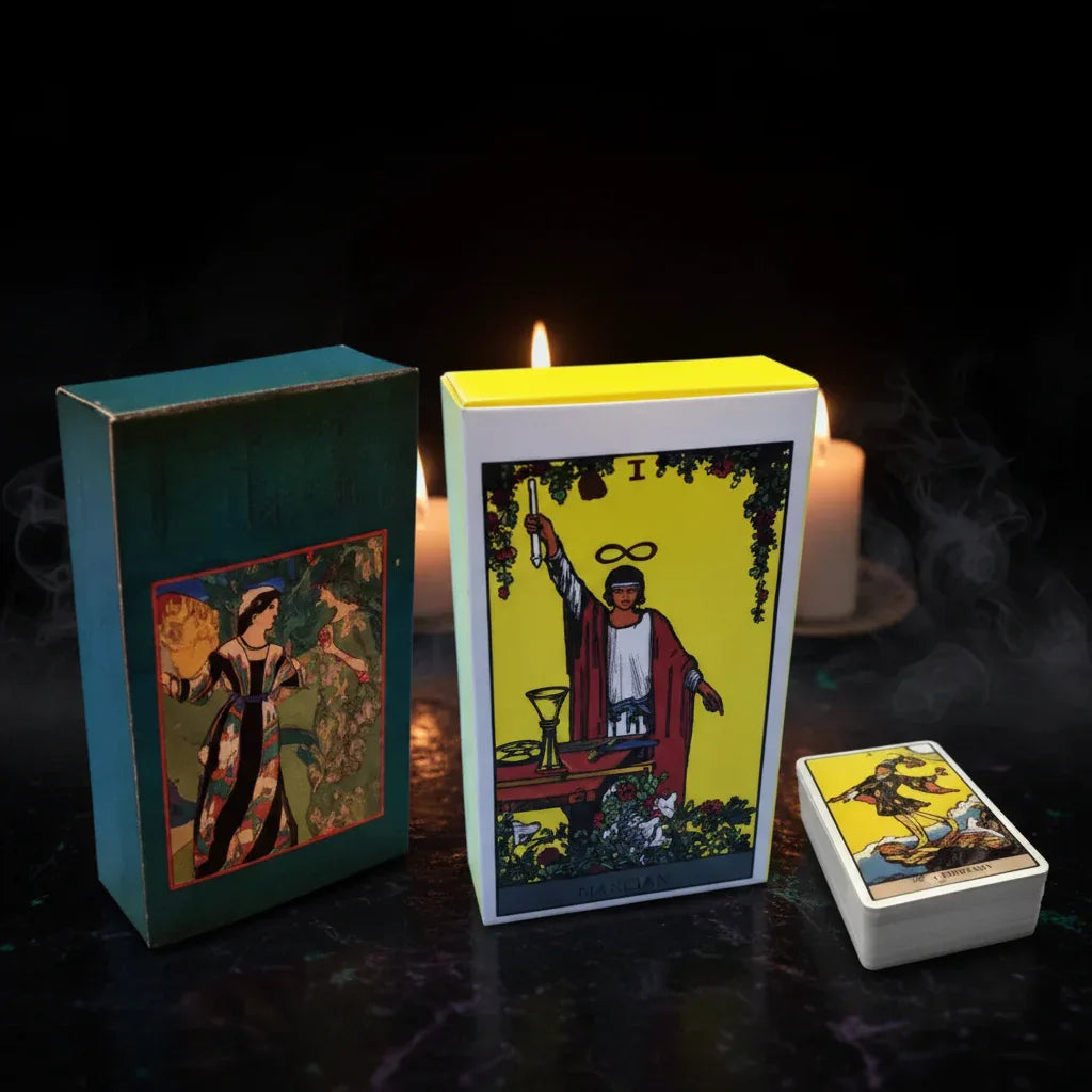 Knight Rider Tarot - Sorceress Sanctuary Yellow