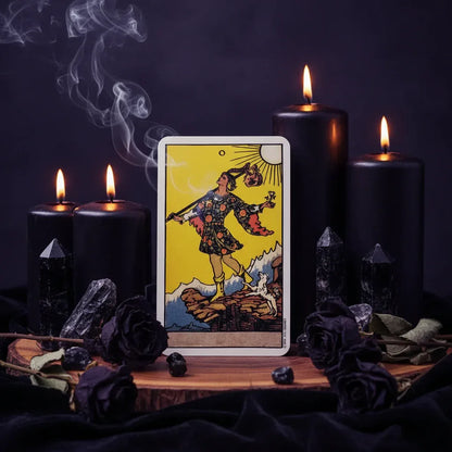 Knight Rider Tarot - Sorceress Sanctuary Yellow