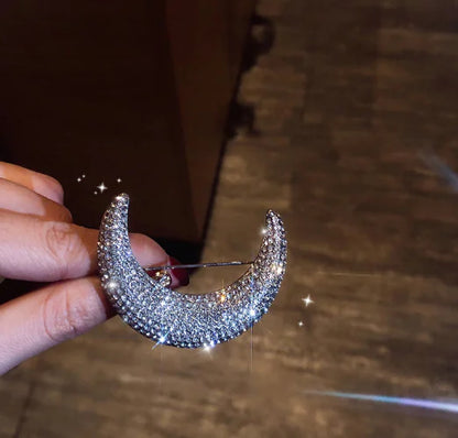 Celestrial Moon Brooch