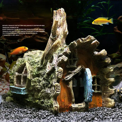Premium Tree Root Wooden House