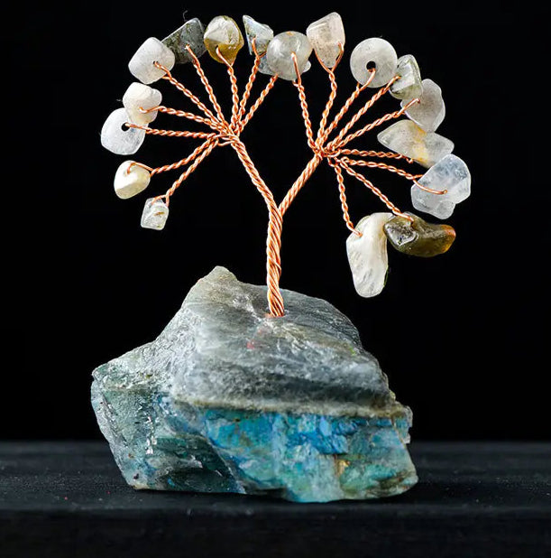 Natural Crystal Tree |  Amethyst Base Sorceress Sanctuary