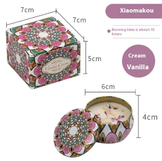 Floral Scented Candle Sorceress Sanctuary