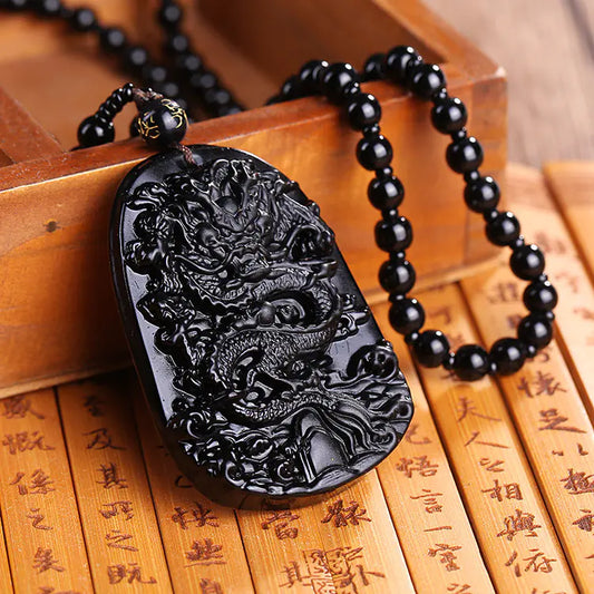 Mystical Dragon Pendant Necklace