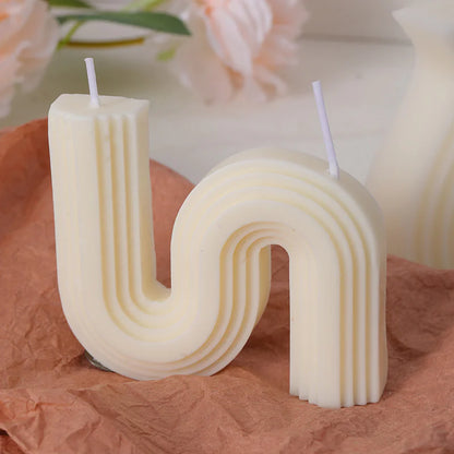 Handmade Geometric Candles