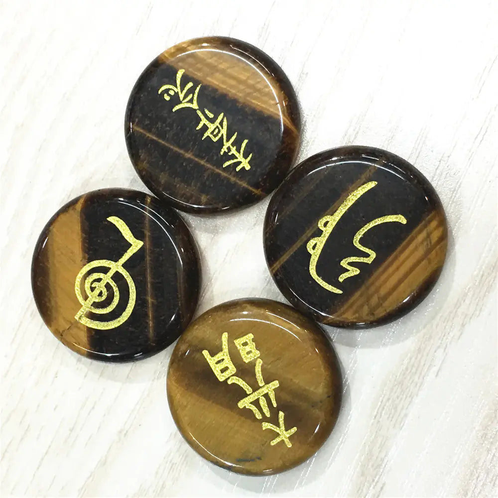 Natural Crystal Stone Energy Symbols