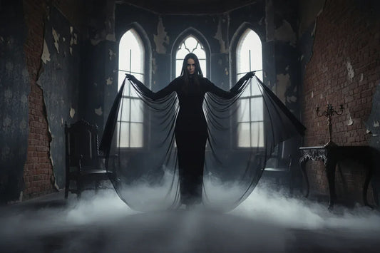 Lace Cloak - Sorceress Sanctuary Black / S-Black / M-Black / L-Black / XL-Black / XXL