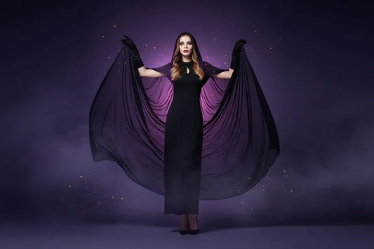 Lace Cloak - Sorceress Sanctuary Black / S-Black / M-Black / L-Black / XL-Black / XXL