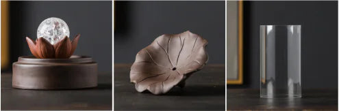 Zisha Lotus Illusion | Incense Burner