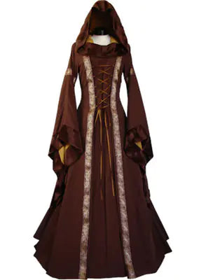Victorian Steampunk Hooded Dress