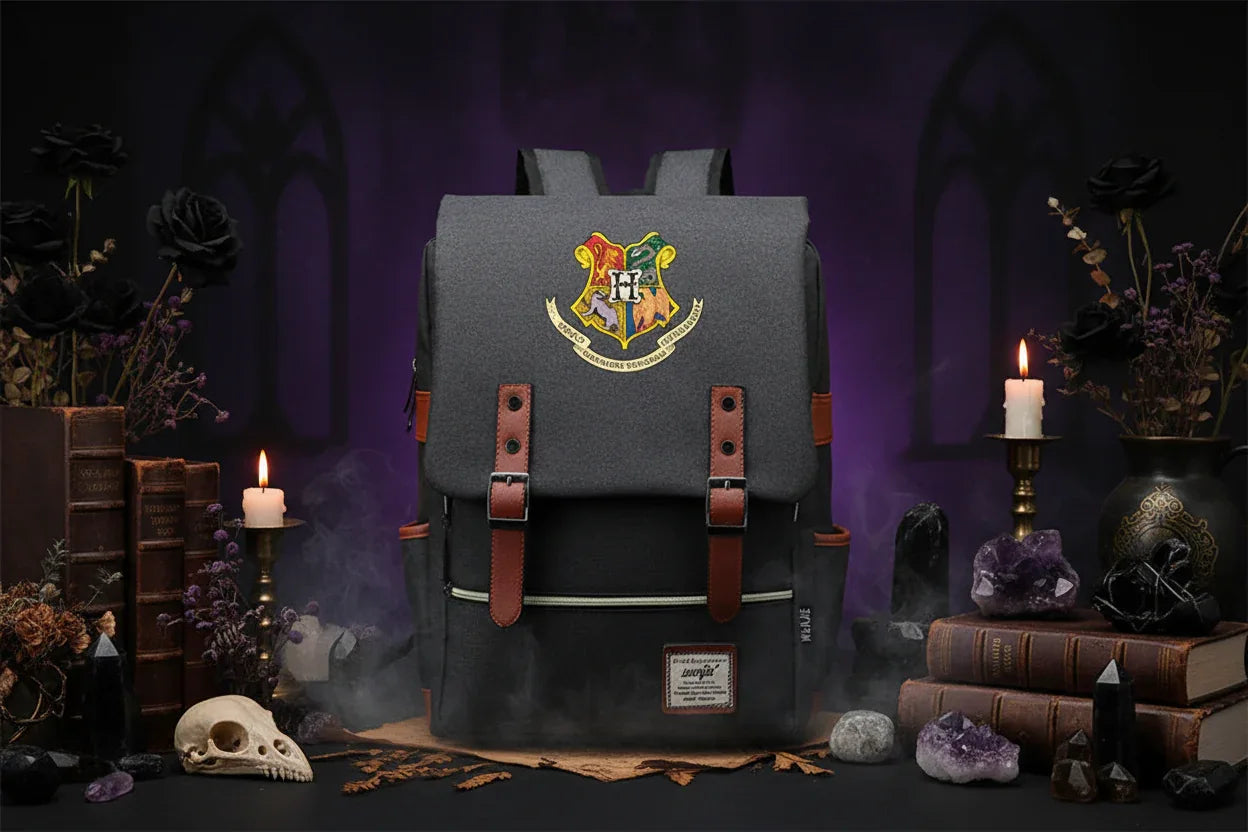Magic Backpack - Sorceress Sanctuary Black / 14 inches-Black / 16inches-Dark Blue / 14 inches-Dark Blue / 16inches-Grey / 14 inches