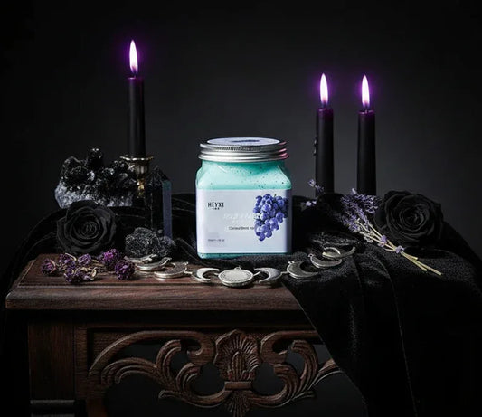 Magic Body Scrub - Sorceress Sanctuary Pink-Yellow-Green-Blue