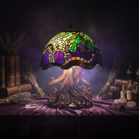 Magic Mushroom Lamp - Sorceress Sanctuary Style A / Small Size 15cm USB Plug-Style B / Large Size 30cm USB Plug-Style B / Small Size 15cm USB Plug-Style C / Large Size 30cm USB Plug-Style C / Small Size 15cm USB Plug