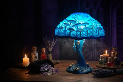 Magic Mushroom Lamp - Sorceress Sanctuary Style A / Small Size 15cm USB Plug-Style B / Large Size 30cm USB Plug-Style B / Small Size 15cm USB Plug-Style C / Large Size 30cm USB Plug-Style C / Small Size 15cm USB Plug
