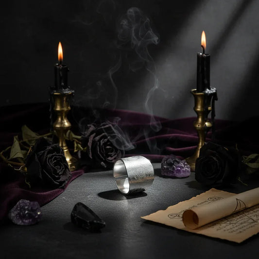 Magic Ring - Sorceress Sanctuary Red Copper / No10-Golden / No8-Steel Color / No9-Steel Color / No10-Red Copper / No8