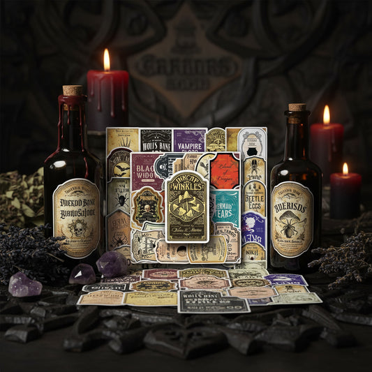 Magic Stickers - Sorceress Sanctuary Potion Label / 50 PCS/Set