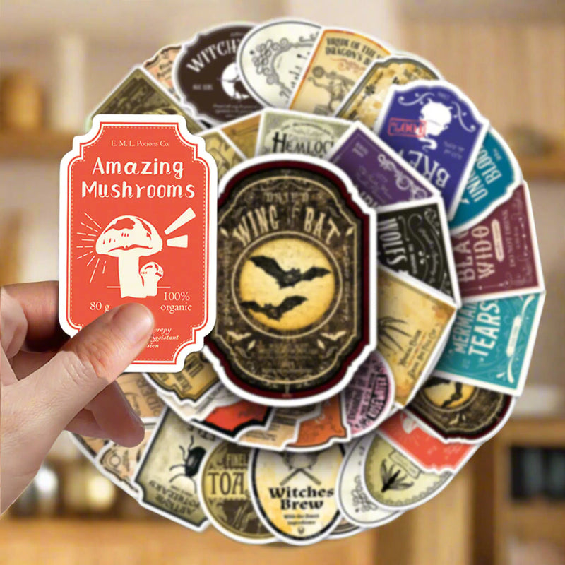 50 Unique Magic Stickers Sorceress Sanctuary