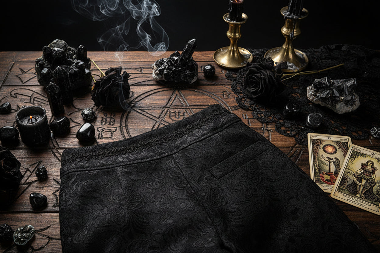 Medieval Gothic Pants - Sorceress Sanctuary Black / L-Black / M-Black / S-Black / XL-Black / XXL