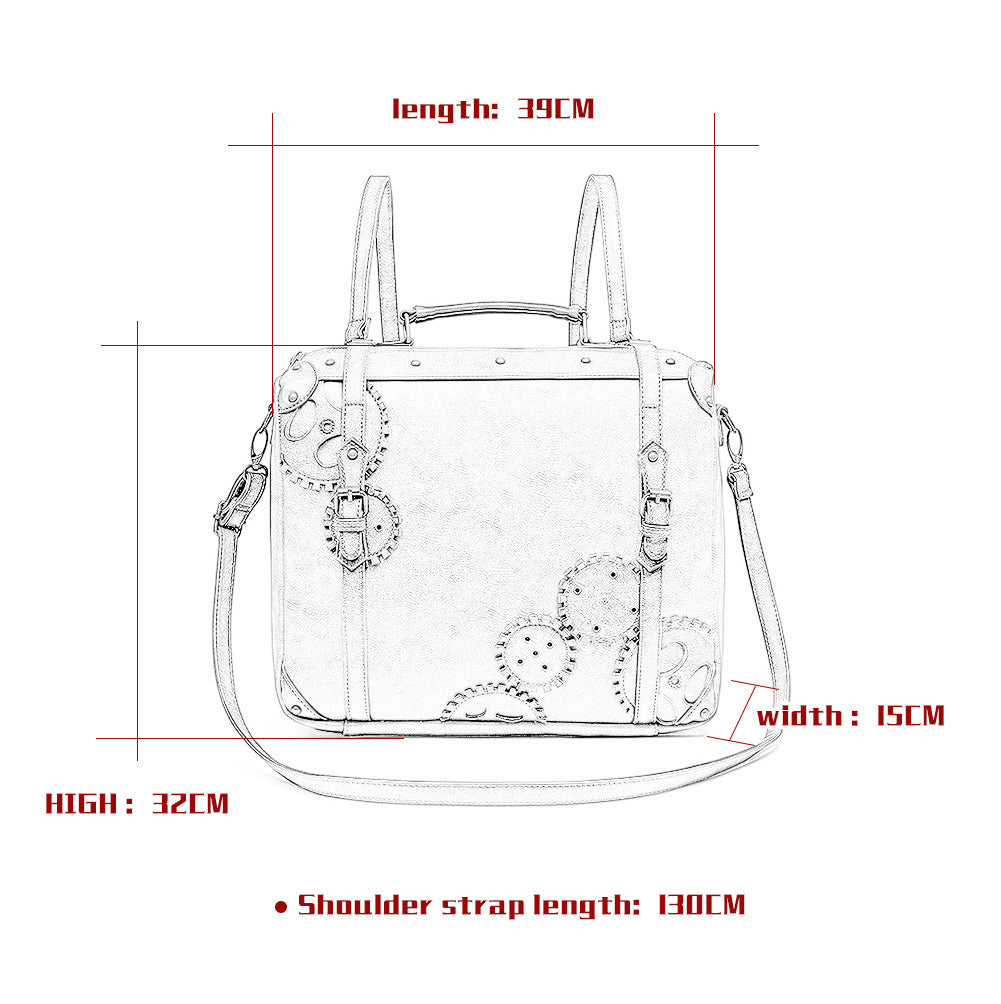 Medieval Retro Bag - Sorceress Sanctuary Brown