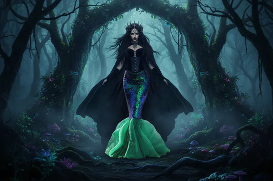 Mermaid Fishtail - Sorceress Sanctuary Green / S-Green / M-Green / L-Green / XL-Green / 2XL