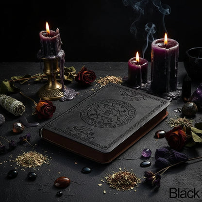 Mini Grimoire - Sorceress Sanctuary Khaki-Brown-Black-Gray-Red