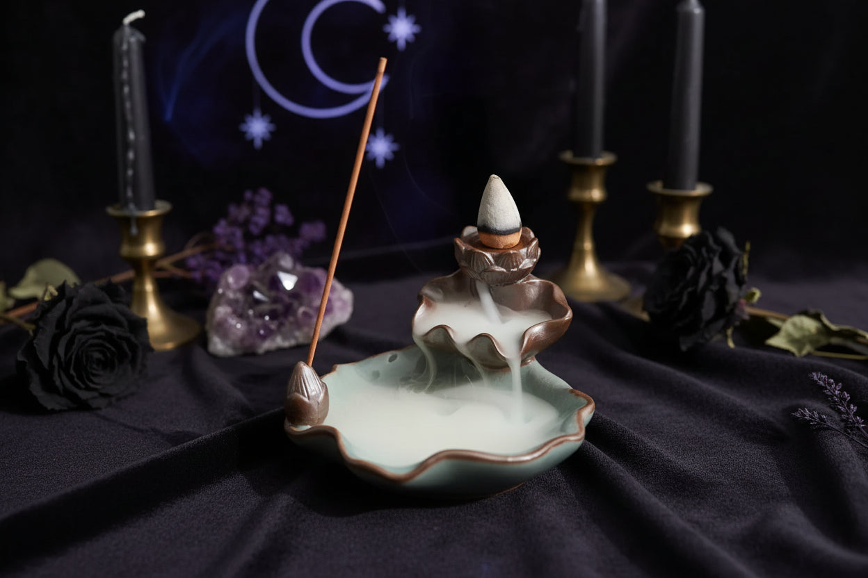 Mini Incense Burner - Sorceress Sanctuary Mountains And Rivers
