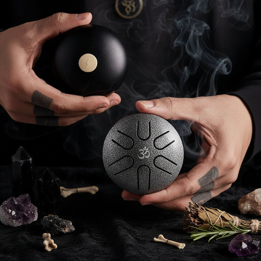 Mini 3-Inch 6-Tone Ethereal Drum for Beginners Sorceress Sanctuary