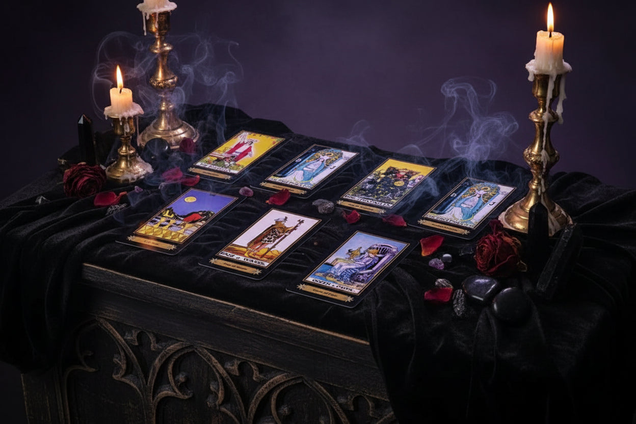 English Tarot Cards for Gaming and Divination Sorceress Sanctuary