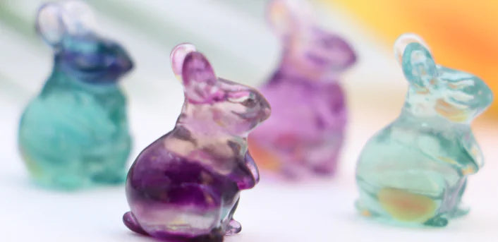 Crystal Fluorite Rabbit
