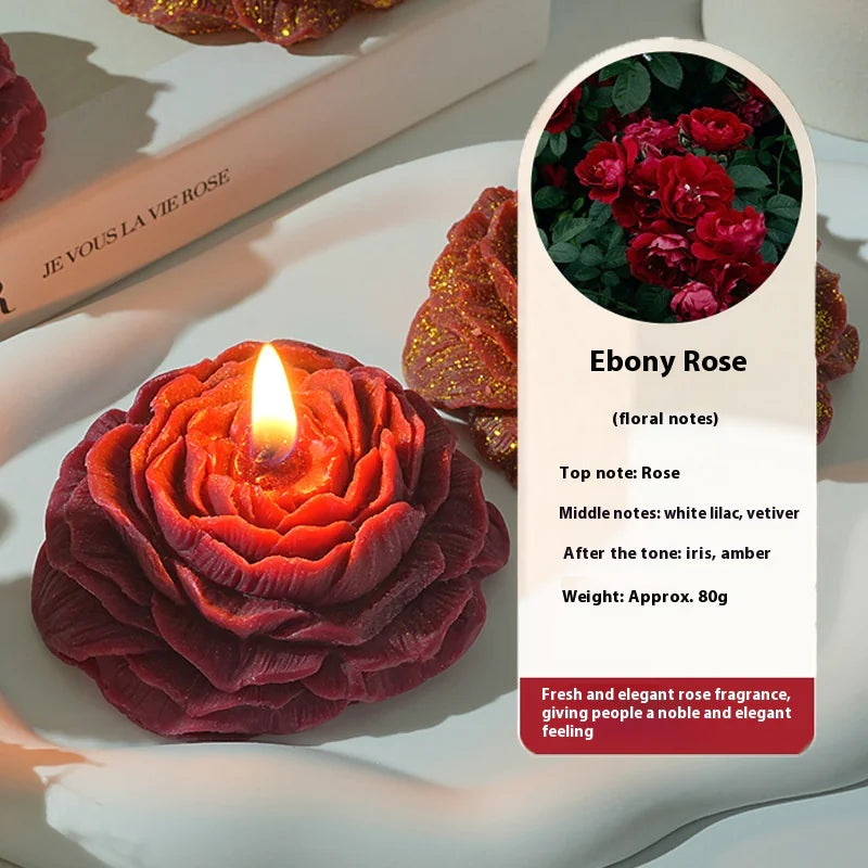 Gilding Peony Rose Handmade Aromatherapy Candle