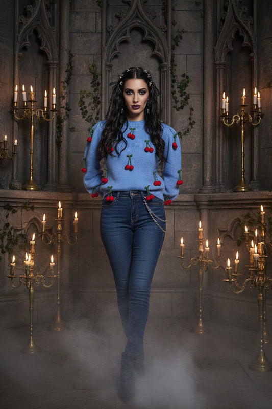 Moonberry Crochet Sweater Sorceress Sanctuary