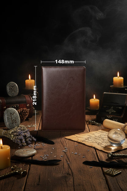 Custom Faux Leather Notebook and Diary Journal Sorceress Sanctuary