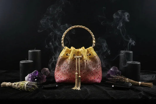 Moonlit Chain Bag - Sorceress Sanctuary Gradient A-Gradient B-Black